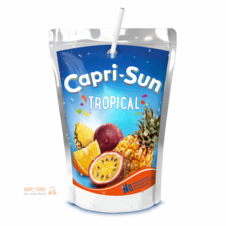 1 poche Capri sun tropical mini poche 20 cl
