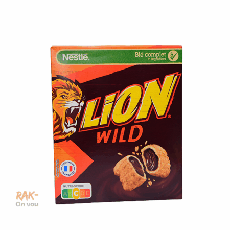 Lion wild cereales au coeur fondant 360g