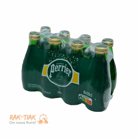 Pack de 8 perrier 20cl