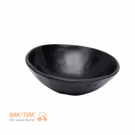 Calebasse en bois decoratif ou a utiliser comme panier a fruits