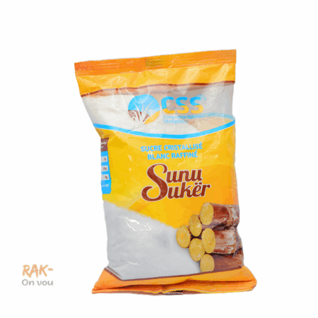 Sucre blanc cristallisé Sunu Suker (1KG)