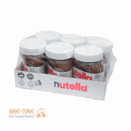 Pack Nutella en pot 6x600gr