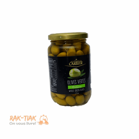 Olives vertes entières Cartier 37cL