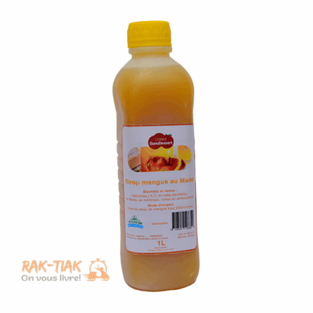 Sirop de Mangue au Madd – Gamme SunuDessert – 1L
