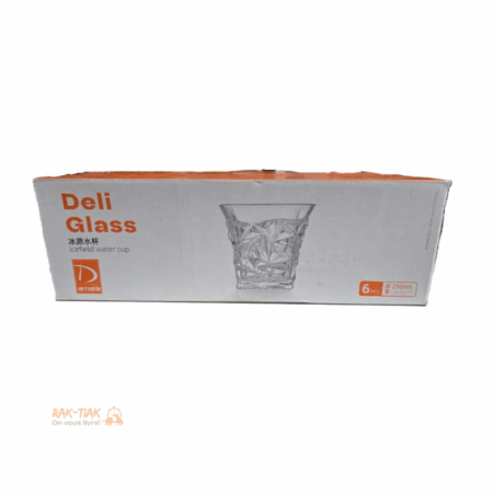 Ensemble de 6 verres à glaçon Deli Glass