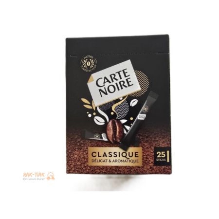 Carte Noire classique 25 sticks