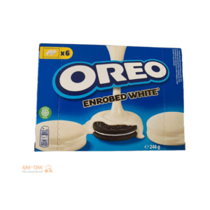 Oreo enrobe au chocolat blanc 246g