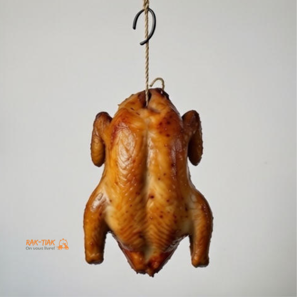 Poulet entier fumé épicé