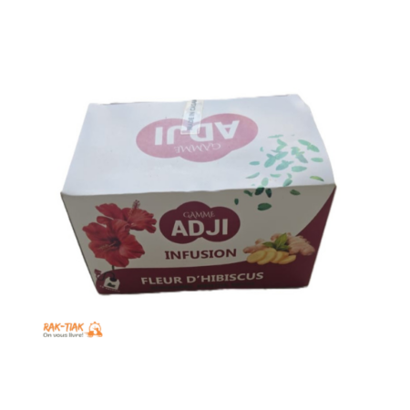 Infusion Fleur d’Hibiscus – ADJI (15 sachets)