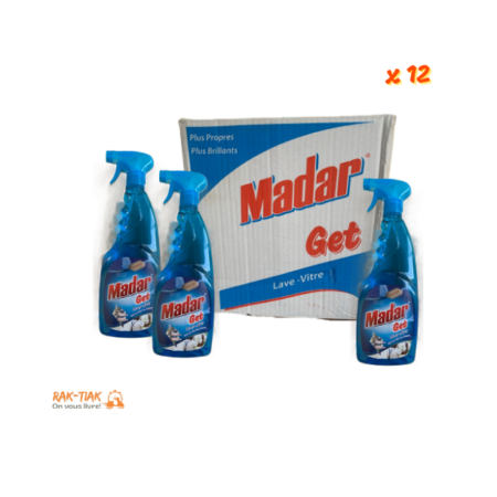 Pack de 12 Lave-vitres Madar 750ml