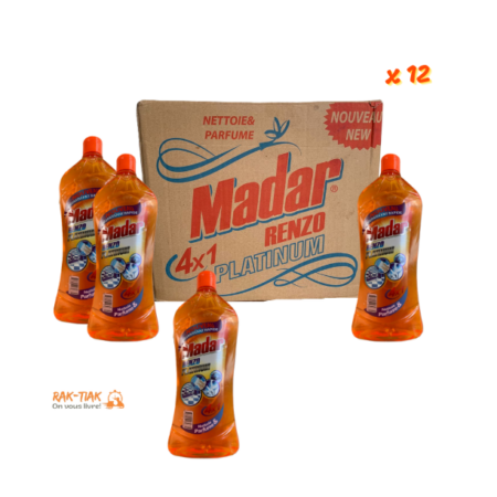 Pack de 12 Madar Eau de Javel 900ml