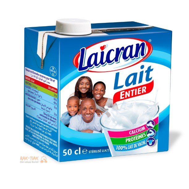 Laicran Lait entier 50 cl