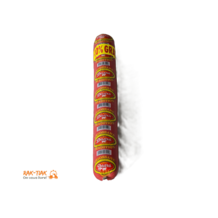 Saucisson Bœuf Ail – 1kg –DAARA