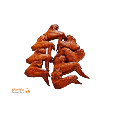 Ailes de Poulet Fumé Épicées – Saveur malienne authentique