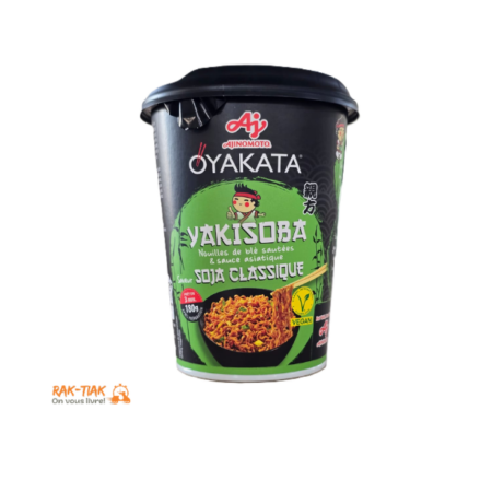 Nouilles OYAKATA Yakisoba 180g – Saveur Soja Classique