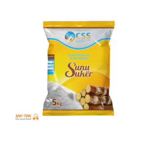 Sucre blanc cristallisé Sunu Suker en poudre 5KG