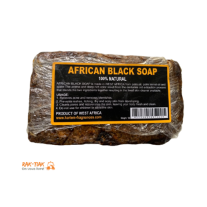 SAVON NOIR DU GHANA, 100 % NATUREL
